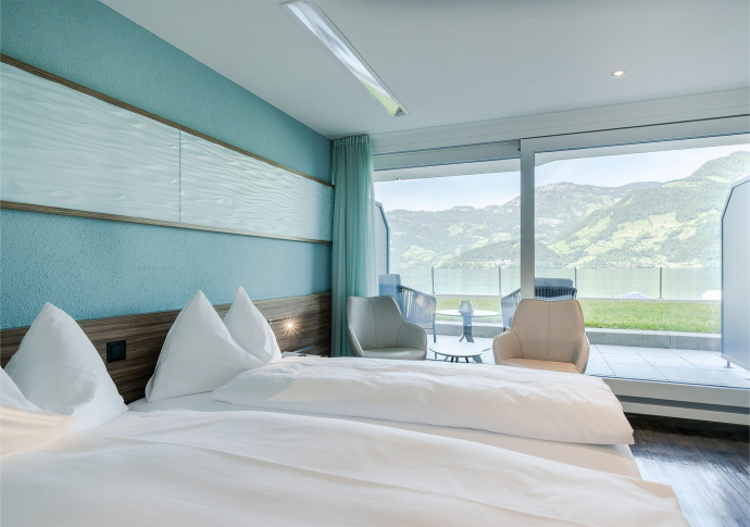 Unsere Zimmer mit atemberaubendem Seeblick
